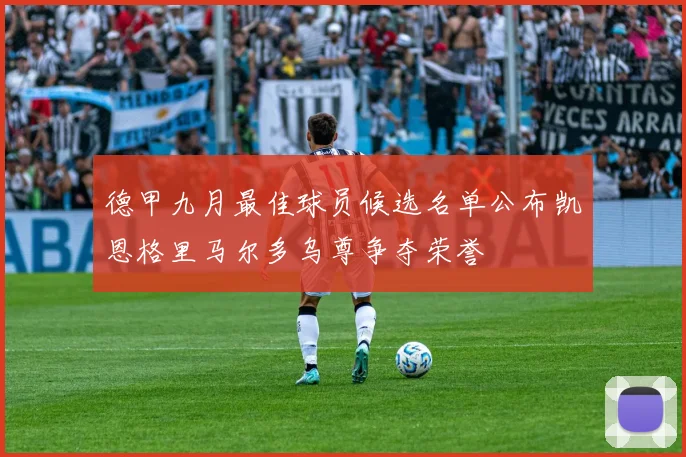 德甲九月最佳球员候选名单公布凯恩格里马尔多乌尊争夺荣誉